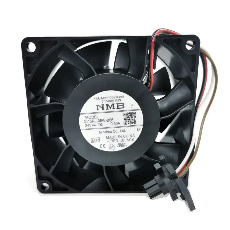 8CM 8038 24V 0.5A 3115RL-05W-B66 4Lines Cooling fan HZDO