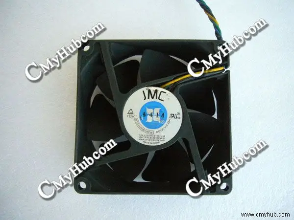 For JMC / DaTech 0825-12LBA V26815-B116-V38 DC12V 0.23A 8025 8CM 80mm 80x80x25mm 4Pin 4Wire Cooling Fan