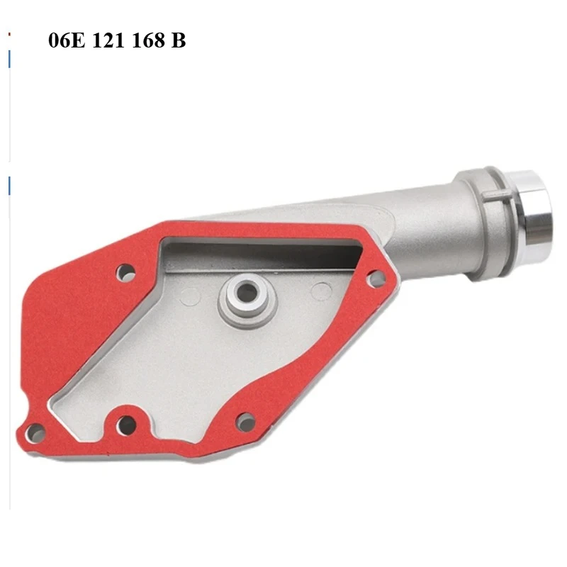 1PCS Engine Coolant Flange Thermostat Cover 06E121168B 06E 121 168 B for Audi A4 A5 A6 A7 A8 S4 S5 Q5