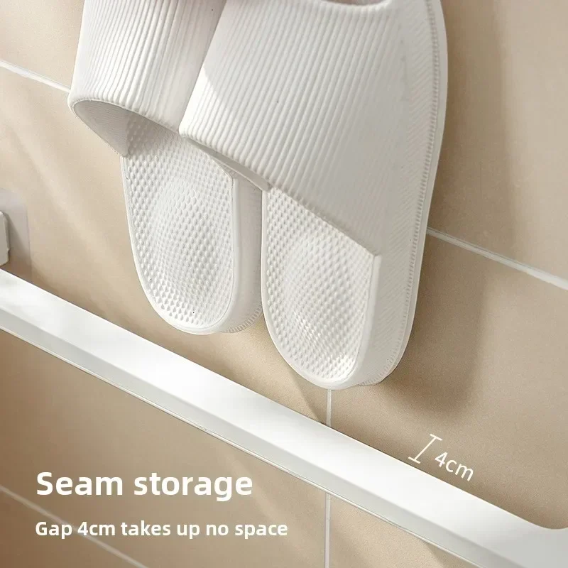 رف شبشب مثبت على الحائط غير مسامية رف أحذية الحمام يمكن تصريفها وسهل أن يأخذ رفوف قوية مقاومة للماء Ecoco