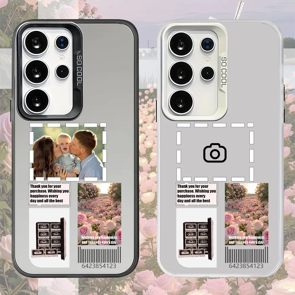 DIY For Samsung Galaxy S26 S25 S24 S23 S20 A73 A50 A36 Note 20 FE Ultra Plus Custom Photo Matte Anti-Fall Phone Case Cover