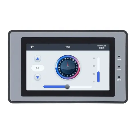 OSM 4.3" TFT LCD Touch Screen Modbus RS485 or 232 or 422 Communication DC10--30V HMI for Industrial Control PLC Programmable