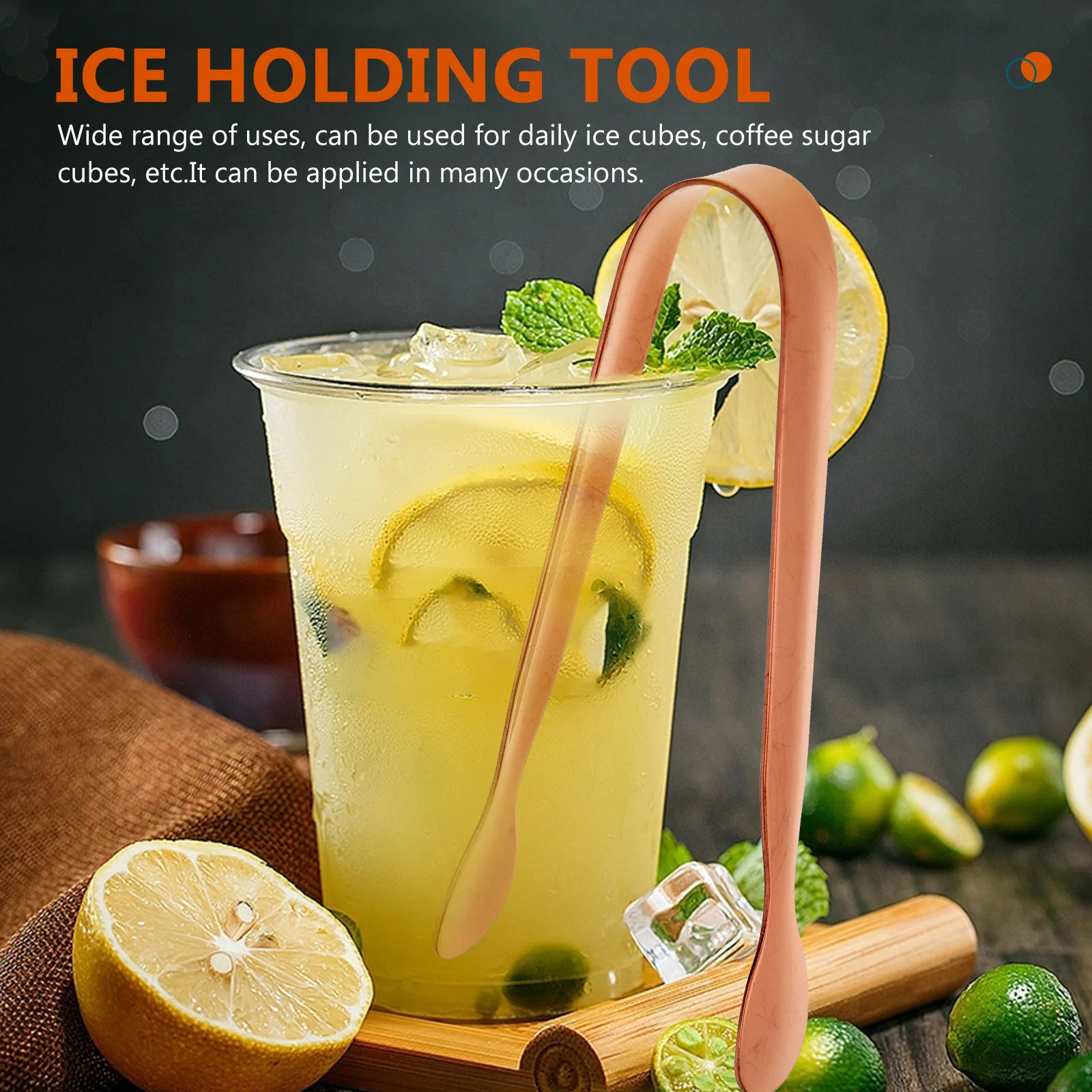 

1Set Stainless Steel Ice Shovel Ice Tongs Set Multifunctional Food Scoop for Sugar Cubes Coffee Beans Cereal Candy Barbecue