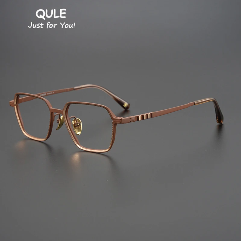 

Top Quality New Fashion Glasses Frames for Men Women Titanium Designer Polygon Eyeglasses Myopia Reading Retro Luxury Eyewear