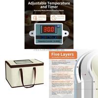 Practical Dough Proofing Chamber Adjustable Heating Mats For Cooks B03D