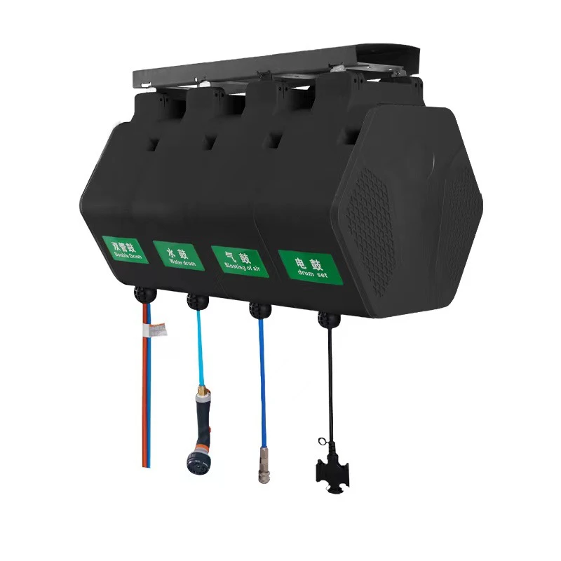 Automatic Retractable Hose Reel for Car Wash Air/Water/Electric/Foam Combo Wall Mounted Portable(OEM/ODM)