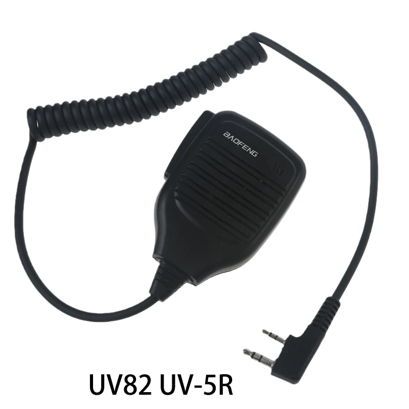 

Original Mic Accessories For Walkie-talkie UV82 UV-5R UV 82 UV5R Bf888S Bf888s Portable Radio Dropshipping