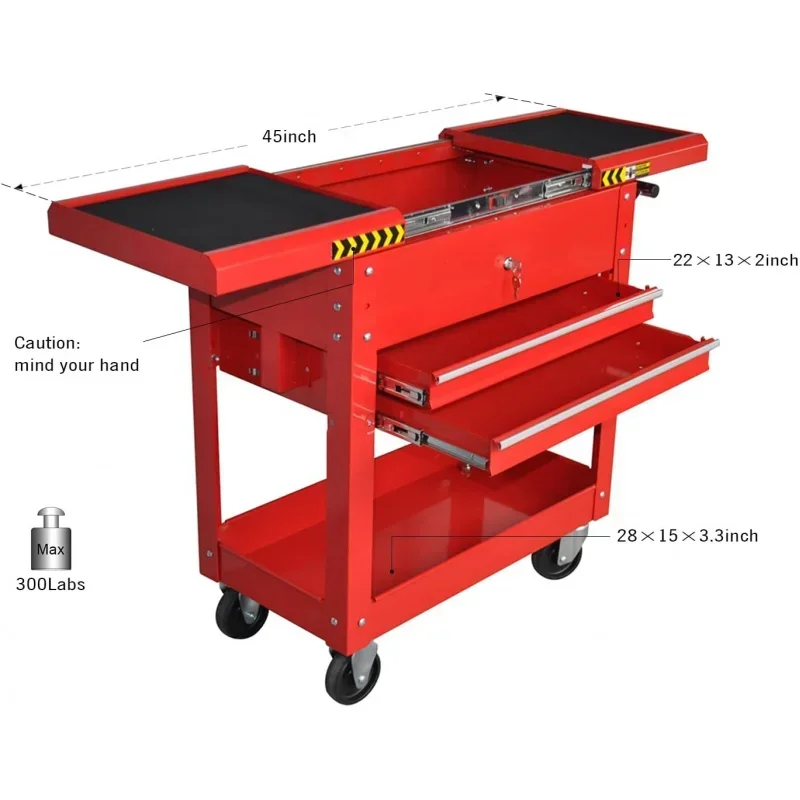 1 Pieces Pro-Lift M-0004 Tool Car,350 Pound Capacity