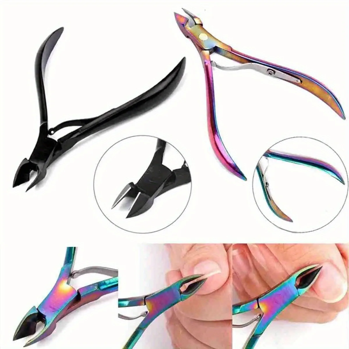9Pcs/lot Nail Art 100/180 Grit Professional Files Buffer Sponge Block Brush Nail Scissors Kit With Cuticle Nipper Pushers Manicu