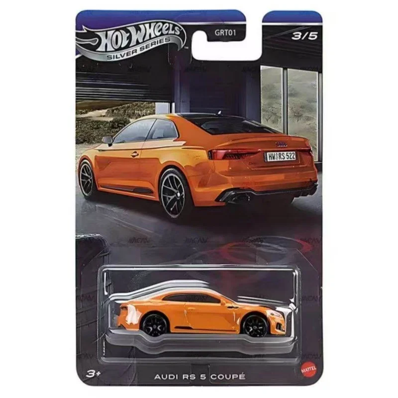New Hot Wheels Silver Series Audi Set GRT01 1:64 Metal Alloy Diecast Car Models Collectible Boy's Birthday Gift From Audi Fans view 4