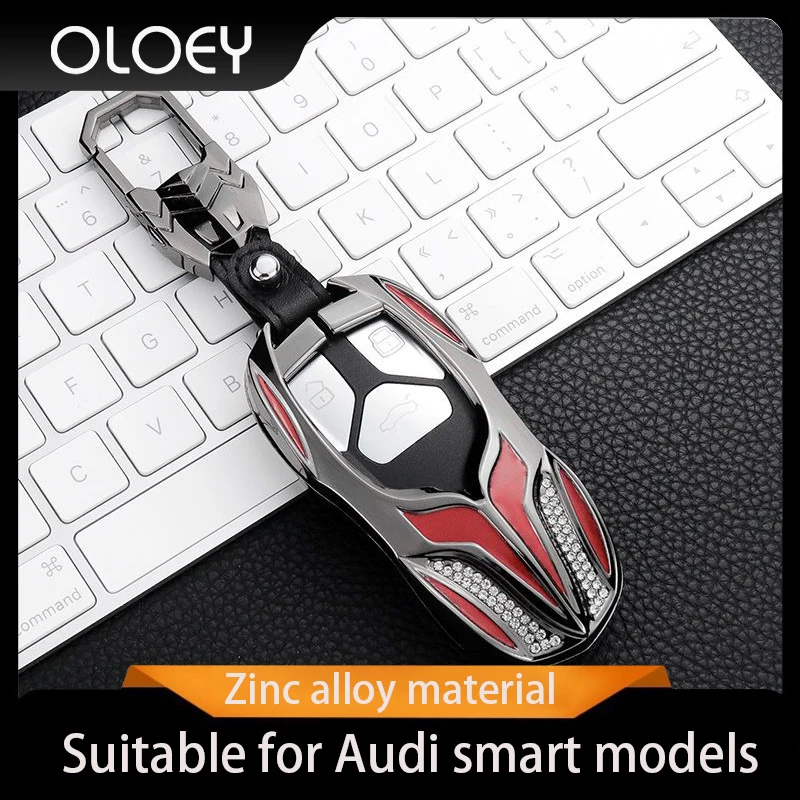 

Suitable for Audi key cover a4L a6l a8l a5 q5 a7 car key protective cover buckle shell
