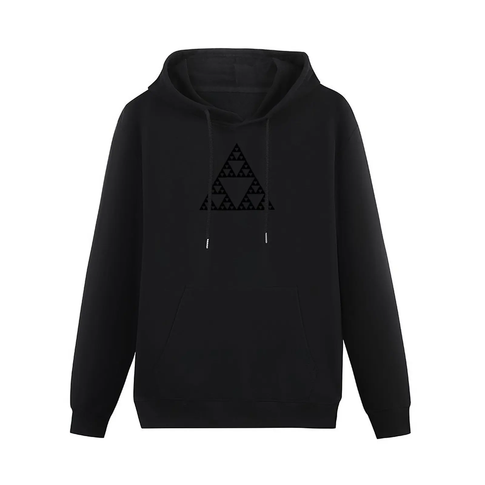 Sierpinski, Triangle, Mathematics, Fractal, Math, Geometry Pullover Hoodie autumn jacket men new hooded tee