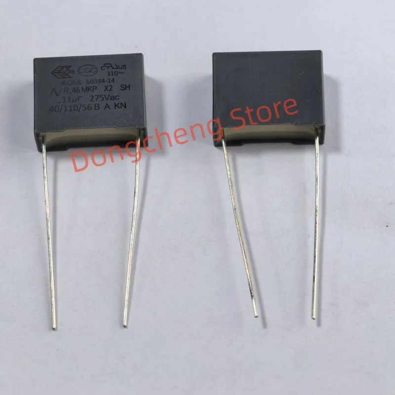 30PCS/LOT  MKP KEMET AV R46 0.33UF 330NF 334 275V 310V X2 FILM CAPACITOR PIN SPACING 15MM