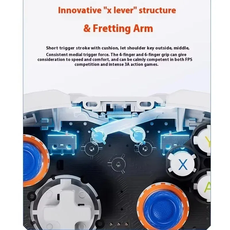 Bigbigwon Blitz 2 Tmr Star سماعة لاسلكية تعمل بالبلوتوث فلاش أذرع التحكم في ألعاب الفيديو مخصصة استشعار الحركة تحكم ألعاب الكمبيوتر الملحقات #5