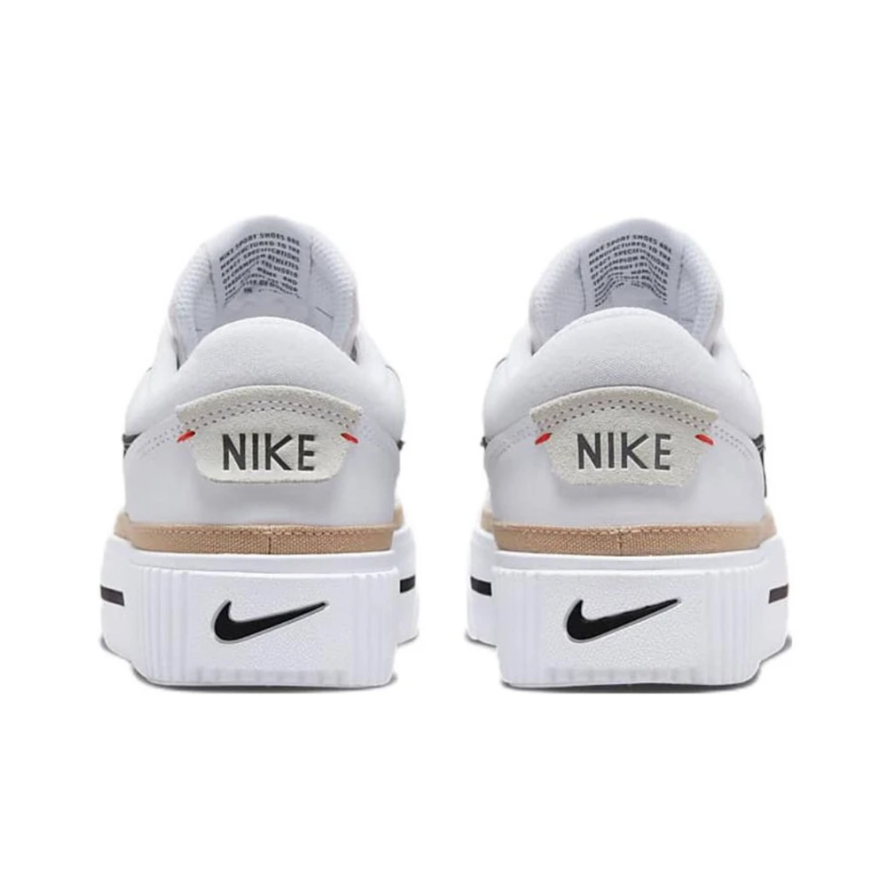 Nike Court Legacy Lift Casual Shoes For Men Women Fashion Thick Sole Massage Skateboard Sport Sneaker DM7590-100