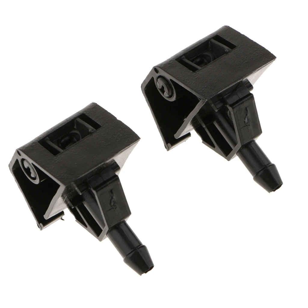 Super Sale 2Pcs Car Windshield Washer Sprayer Nozzle for Nissan QASHQAI I MK1 06-14