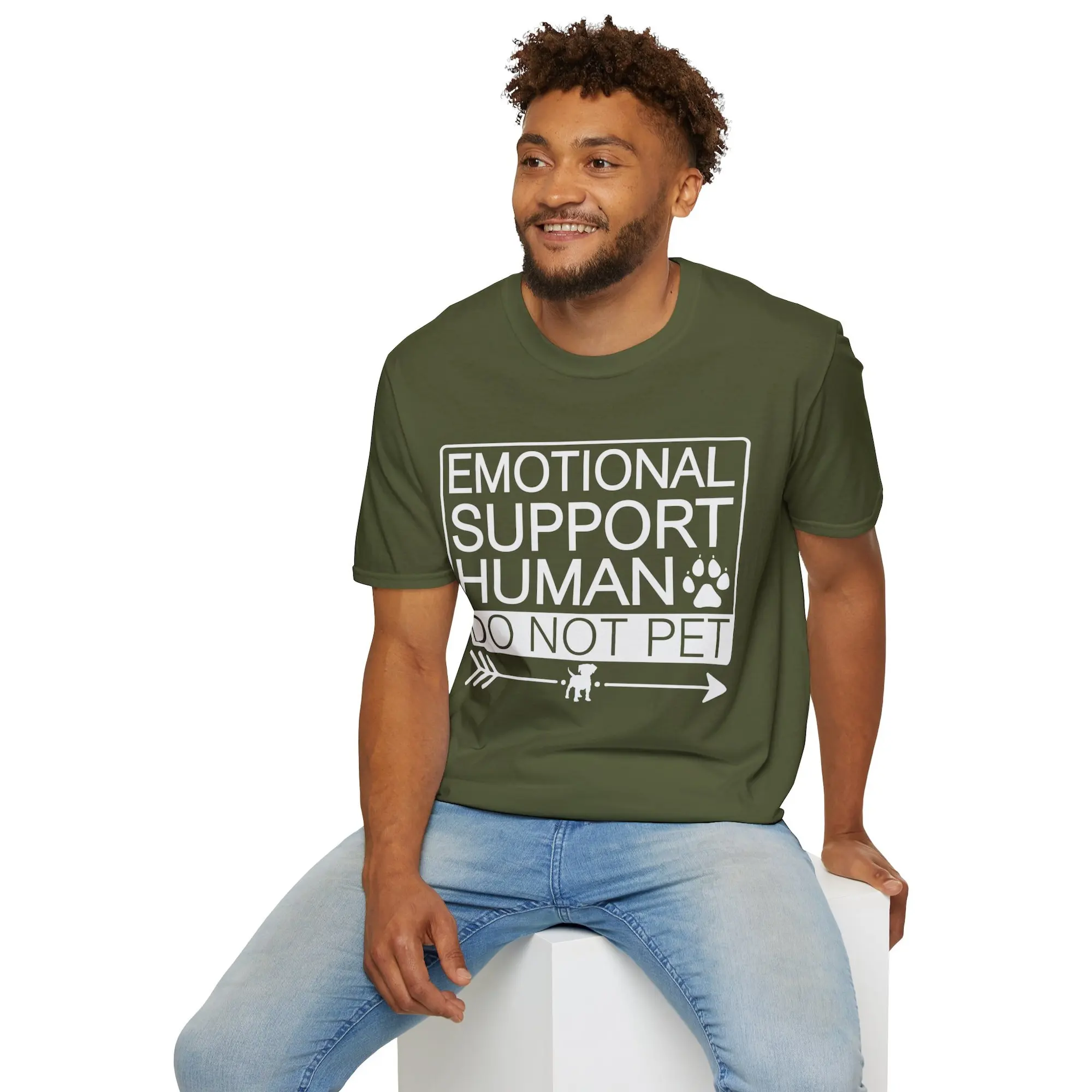 Emotional Support T Shirt Sweat Uplifting Mental S For Every Emo Animal Lover