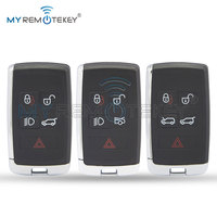 REMTEKEY Smart Key Shell Case 5Button for Land Rover Range Rover Sport Jaguar XF XJ EX F-Pace F-Type 2018 2019 FCC KOBJXF18A