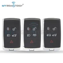 MYREMOTEKEY Smart Key Shell Case 5Button for Land Rover Range Rover Sport Jaguar XF XJ EX F-Pace F-Type 2018 2019 FCC KOBJXF18A