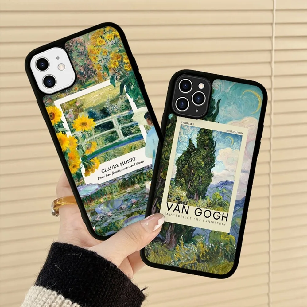 3D Art Wallpaper Phone Case Silicone PC+TPU For For IPhone 11 12 13 14 15 16 Plus Pro Max Cover