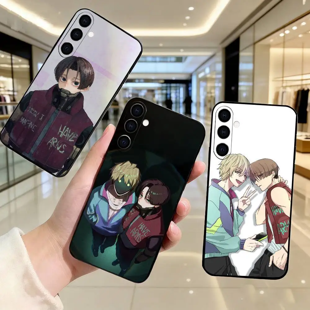 M-Milky K-Kurt S-Subway M-Max Phone Case For Samsung Galaxy A73,A72,A71,A70,A53,A52,A51,Others Soft Black Cover