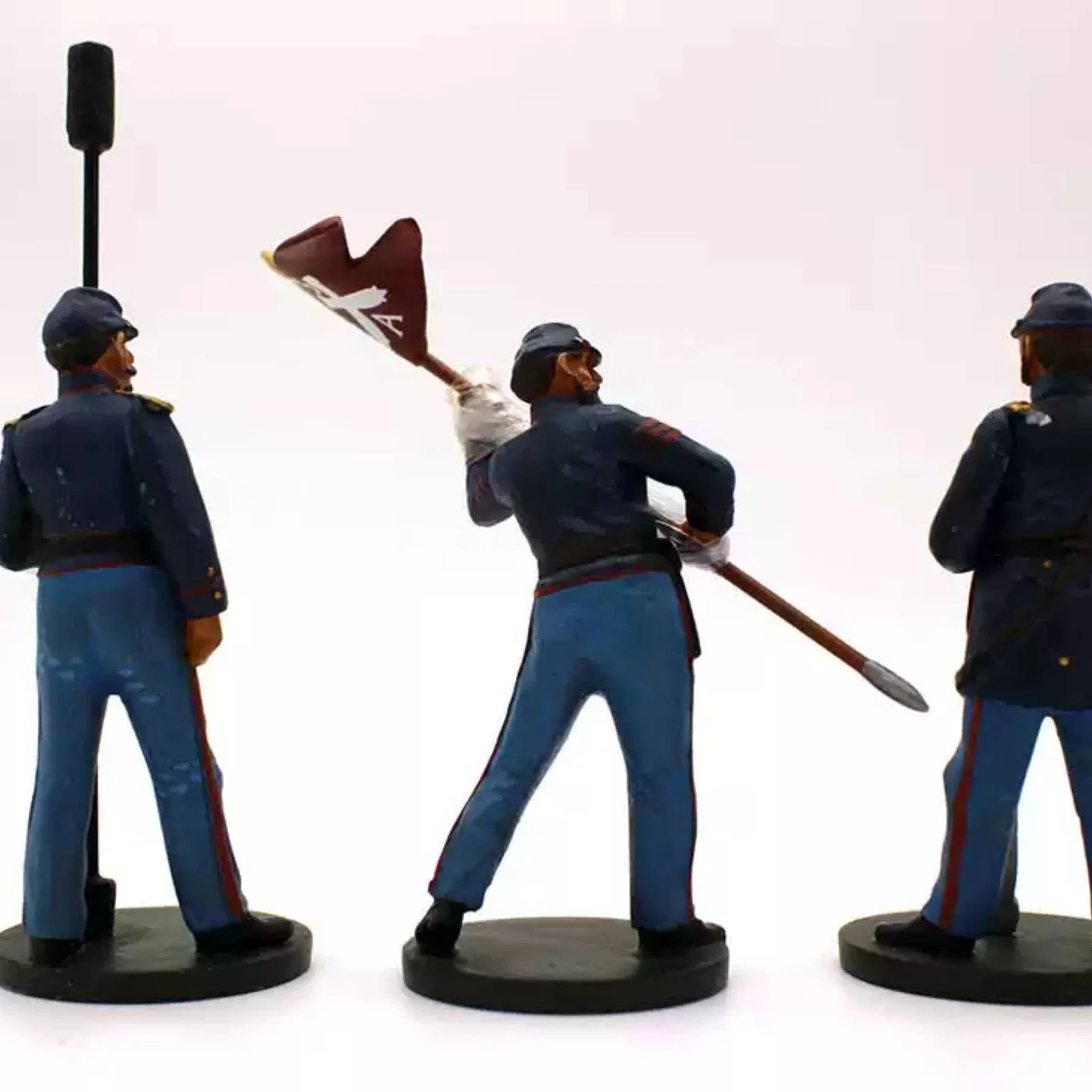 1by32 Scale Historical Figurine Alloy Army Decor Military Model for Mini Diorama Collectors