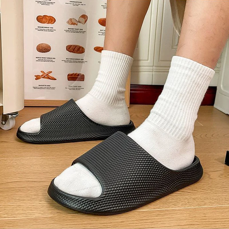 Sandalias de verano ligeras y portátiles para hombre y mujer, con plataforma gruesa, estilo casual moderno, para uso diario, al aire libre, pantuflas de relax.