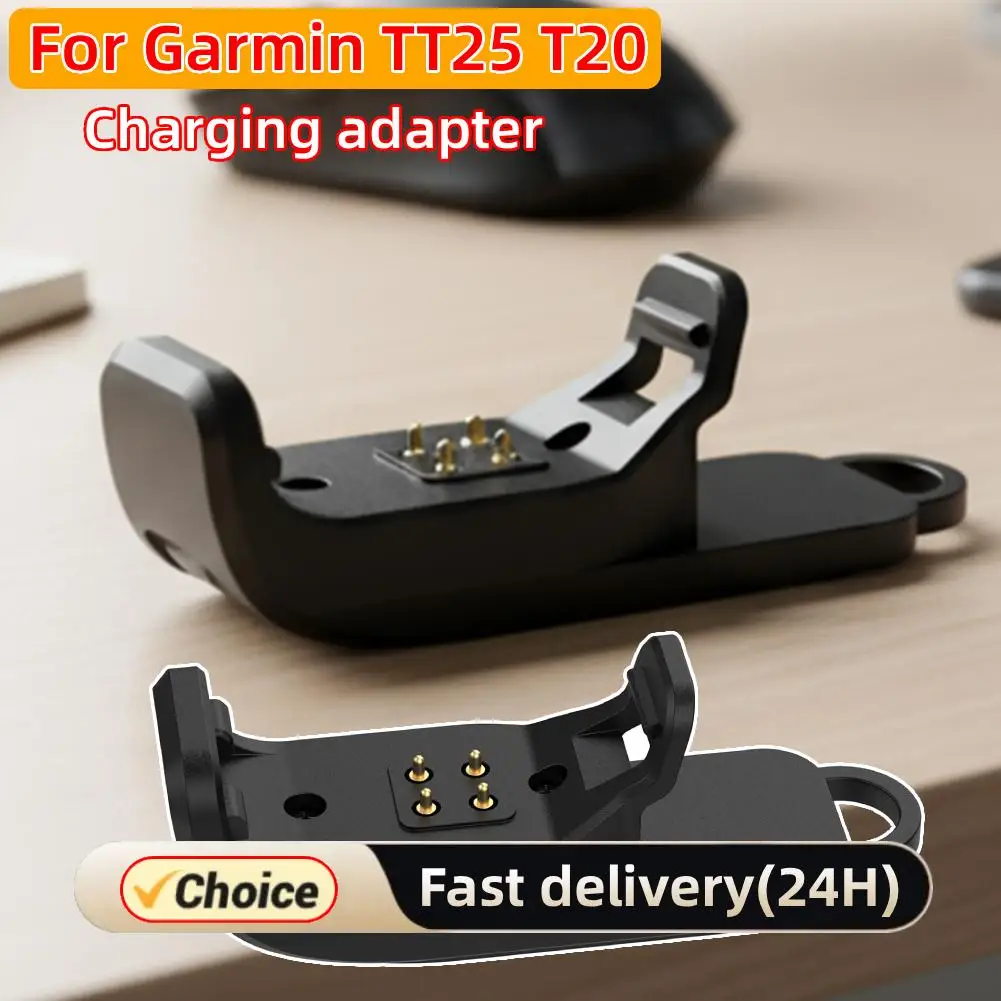 

Magnetic Charging Adapter for Garmin TT25/T20 Dog Collar Stable Current Transmission Durable Material Supports Dual Cables