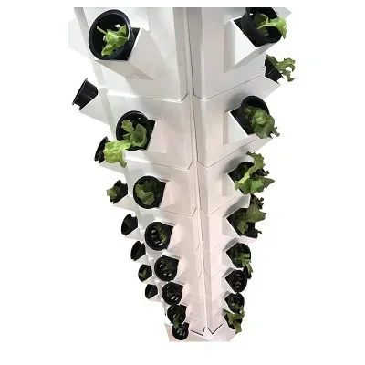 New agricultural greenhouse rotary aeroponic Tower garden vertical hydroponic system