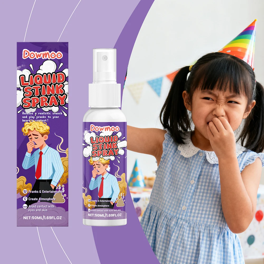 50ml Funny Stink Spray Extra Strong Stink Prank Items For Kids And Adults Ass Smelly Stinky Gas Liquid Fart Spray Party Supplies