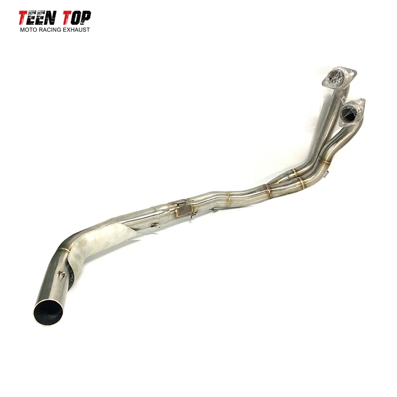 Motorcycle Exhaust System Front Pipe Modified Pipe Motorcycle Exhaust Pipe for Tuareg 660 2022 2023 2024  48mm！