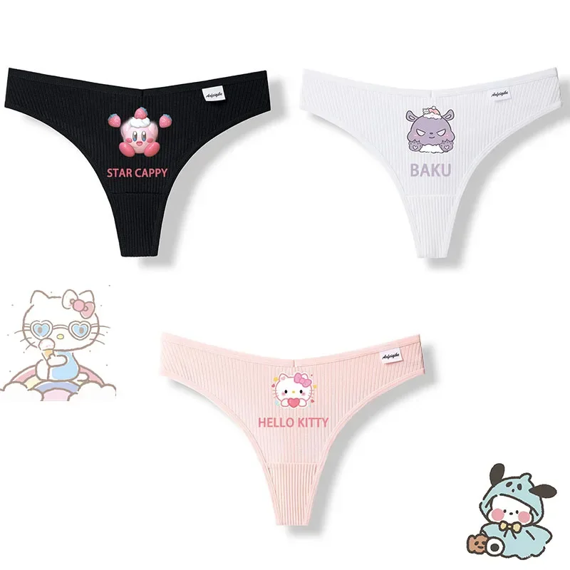 Miniso 3pcs kawaii sanrio xxx hello kittys accessories cute beauty Cartoon anime xxxx  toys for girls gift