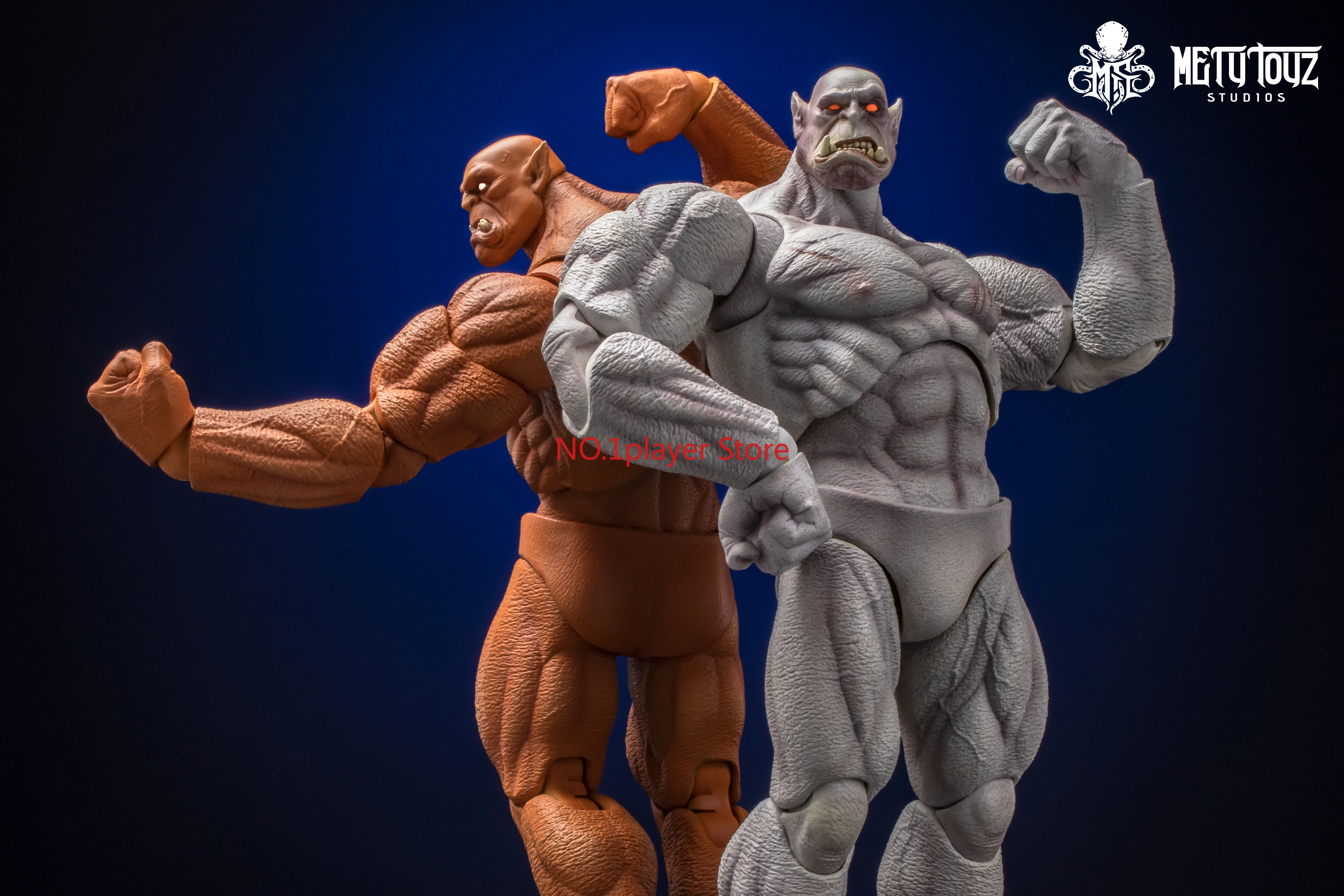 معيتويز المحدودة مغامر العالم Orc Ork كابتن كاغاس باونتي هنتر الأيدي الدموية مورلوك الجندي عمل الشكل طبعة خاصة