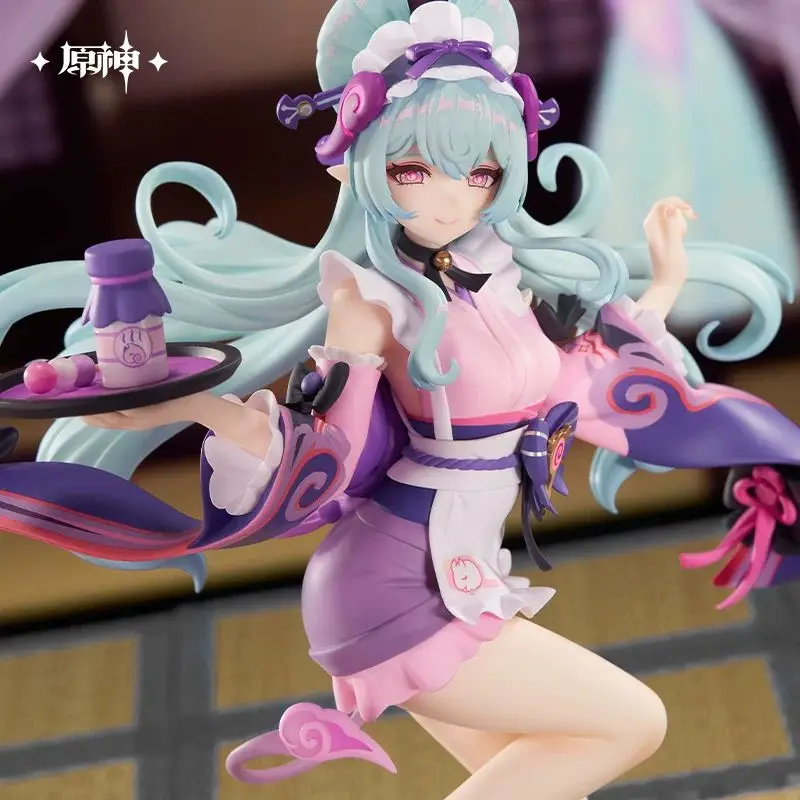 [Authentic] Cosplay Genshin Impact Game Props & Accessories Cartoon Figurine Gift Set Yumemizuki Mizuki Figurine Gensh