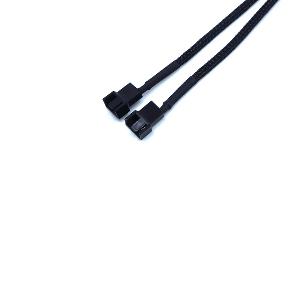 

Adapter Cable PWM Fan Splitter Automatic Regulation Extention Cables PC Design Motherboard Compatibility