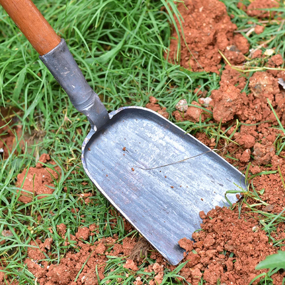 

Heavy Duty Steel Charcoal Shovel for Fireplace BBQ Ash Trowel Rustless Coal Spade Kitchen Garden Tool Stove