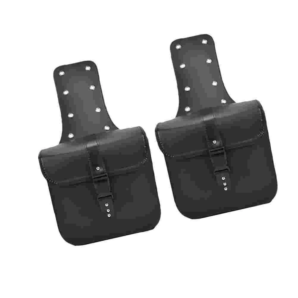 

1 Pair Motorbike Side Hanging Bag Mini Saddle Bag Motorcycle Modified Side Bag (Black) motorcycle handlebar bag