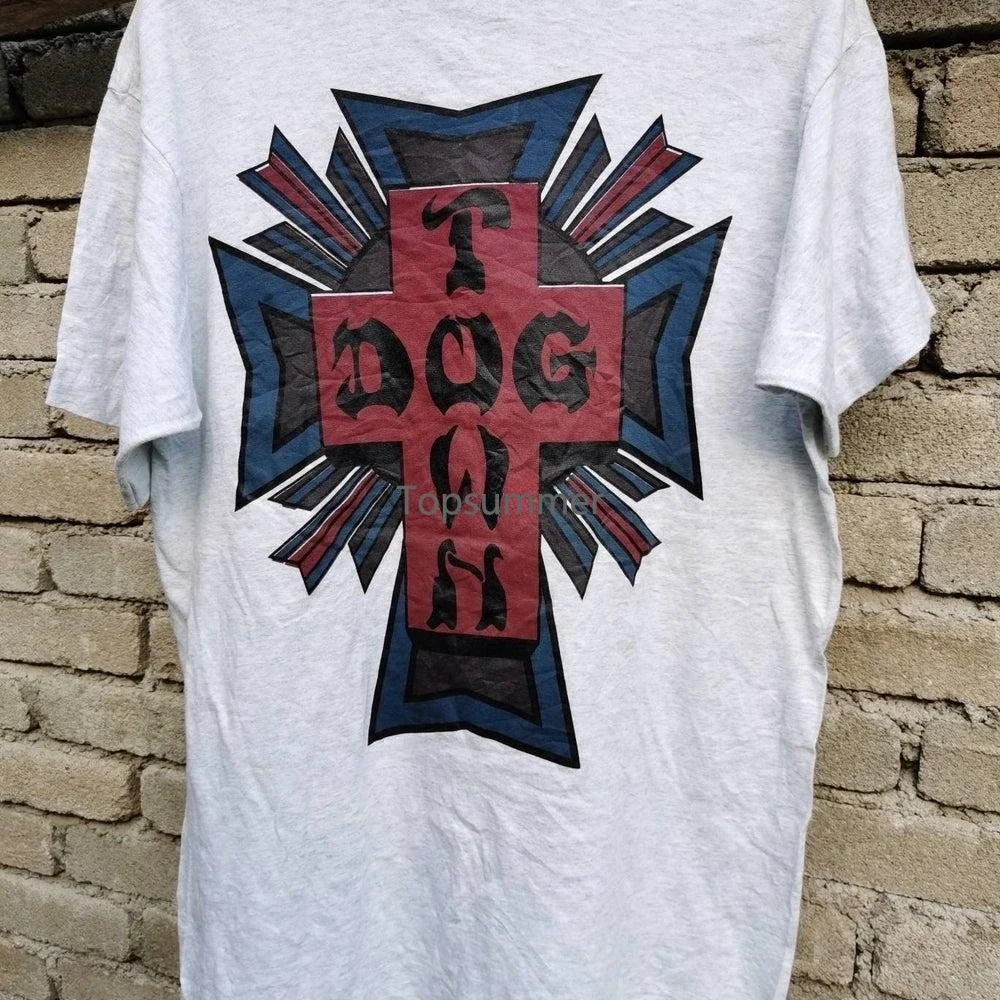 Vintage Early 1990'S Dogtown Skateboard T Shirt Suicidal Tendencies Hardcore Skate Punk Size L Venice Clothing Dog Town