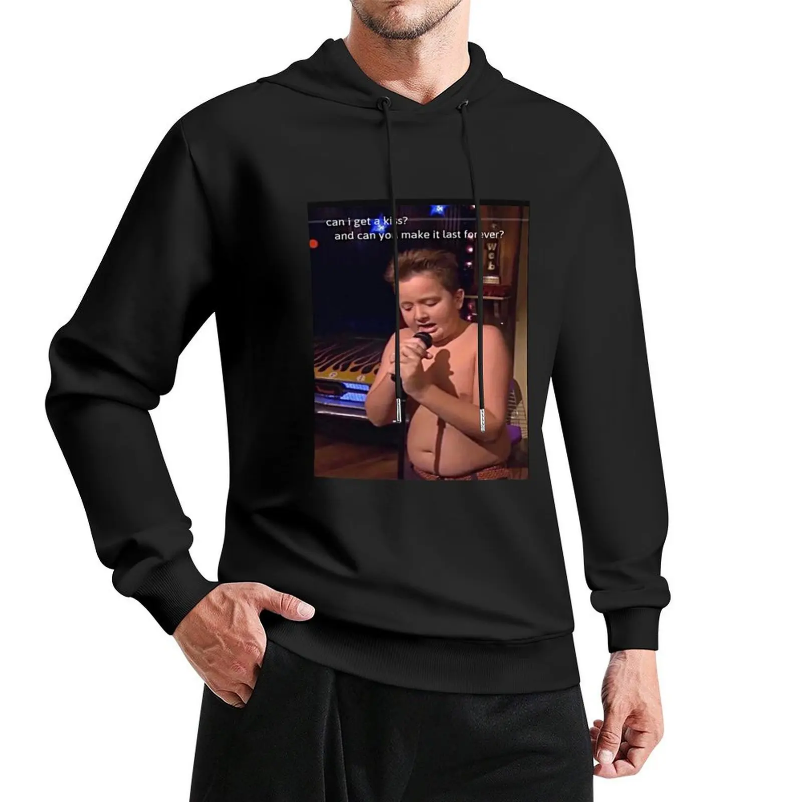 gibby can i get a kiss Essential Pullover Hoodie men's sweat-shirt winter clothes hoodie graphic