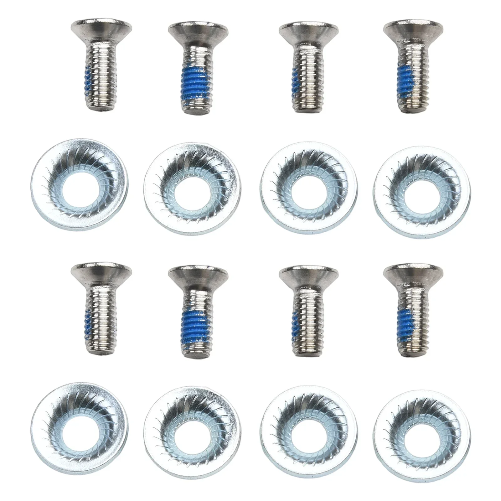 

1 Fixing Screws Bolts Anti-Slip Binding Washer Metal Replacement Safely Locking Ski About 20g Accessories Practical