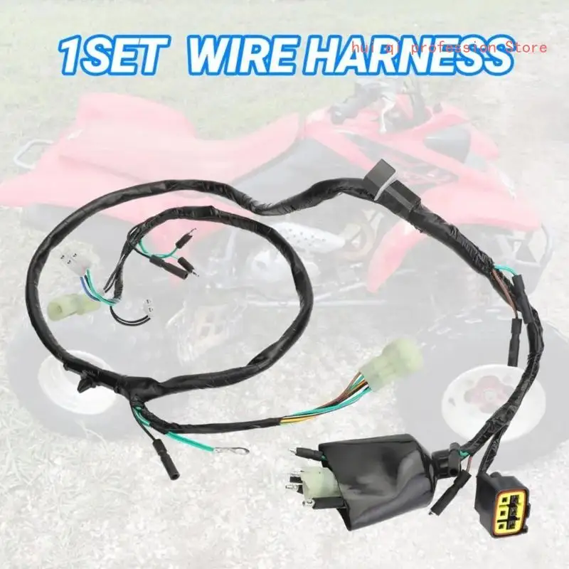 Main Electric Wire Harness Assembly 32100-HN1-000 Rustproof Wire Harness for TRX400EX 1999-2004