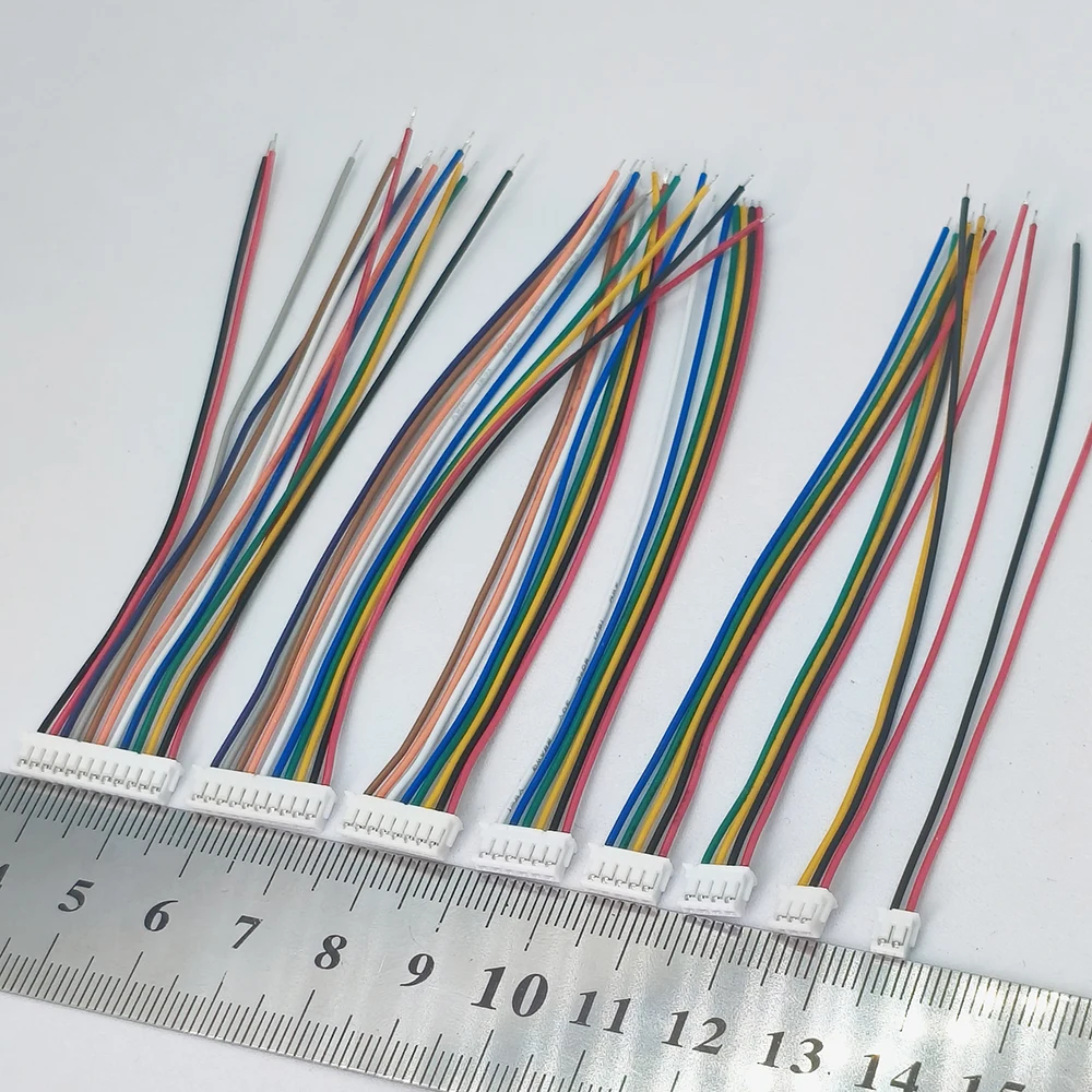 10 Stück ZH1,5mm Rastermaß Anschlusskabel 28AWG Elektronikdraht 2P 3P 4P 5P 6P 8P 10P 12P Verbindungskabel für Elektronik-DIY – Detail 3