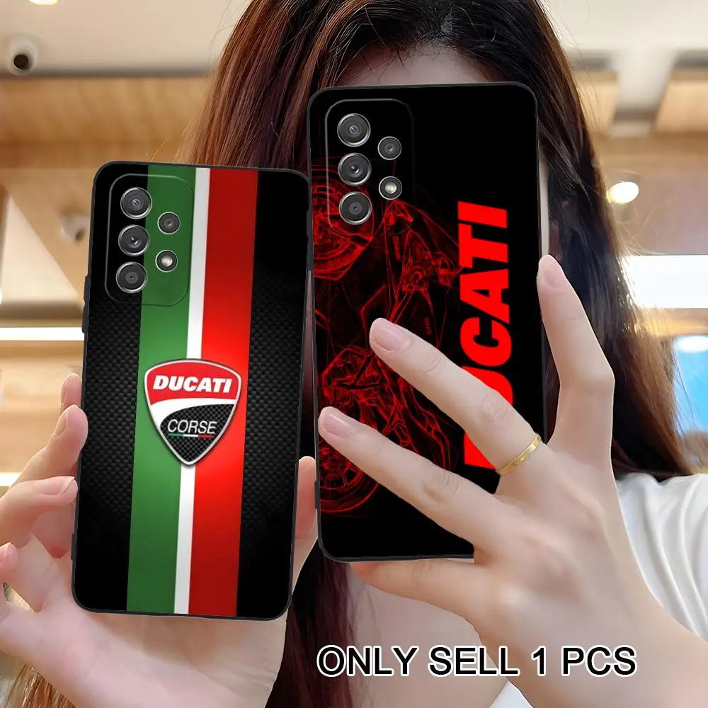 Motor D-Ducati-S Phone Case for Samsung Galaxy A26 25 24 23 22 21 17 16 15 14 13 12 11 5G Soft TPU Shockproof Cover