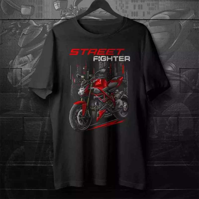 

Ducat| Streetfighter 848 1098 T-Shirt for Motorcycle Riders 00000429#A1 men women summer tee cotton tshirts