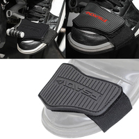 Motorcycle Shift Pad Rubber Boot Protective Cover Adjustable Shifter Shield Anti Slip Pad Shoe Cover Motorcycle Shoe Protection