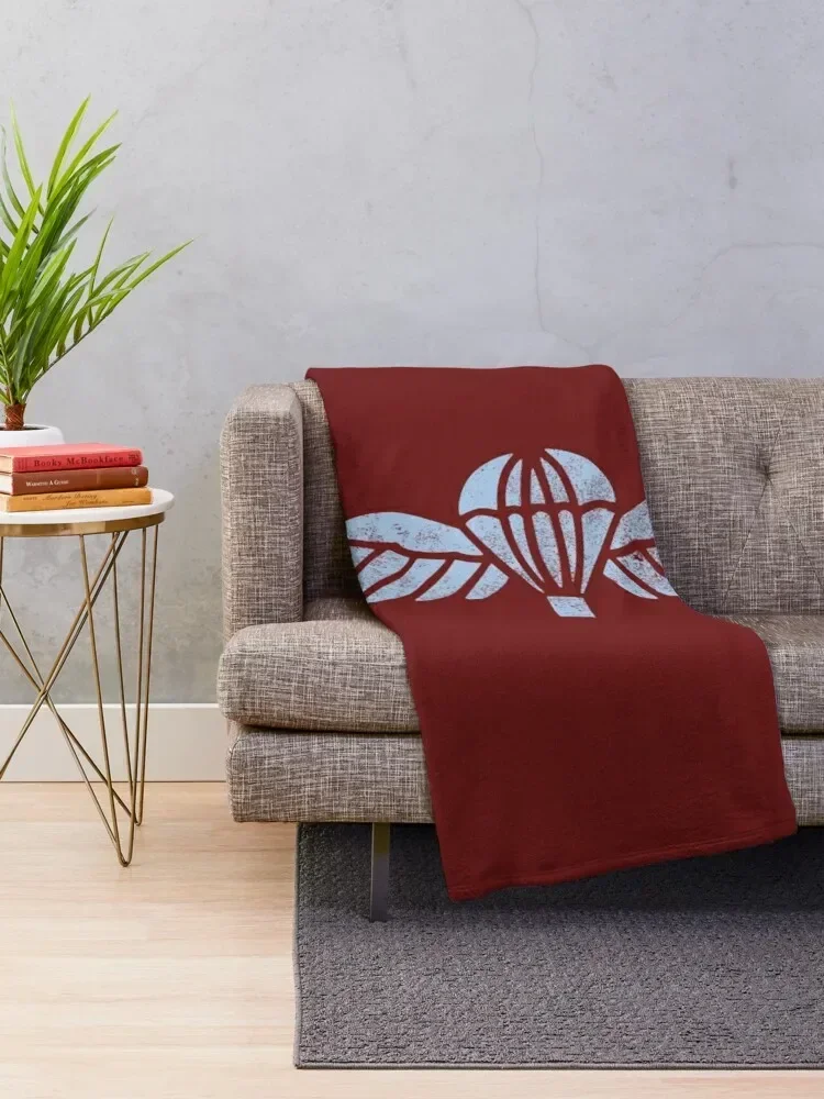 British Paratrooper Wings (distressed) Throw Blanket For Baby bed plaid Blankets