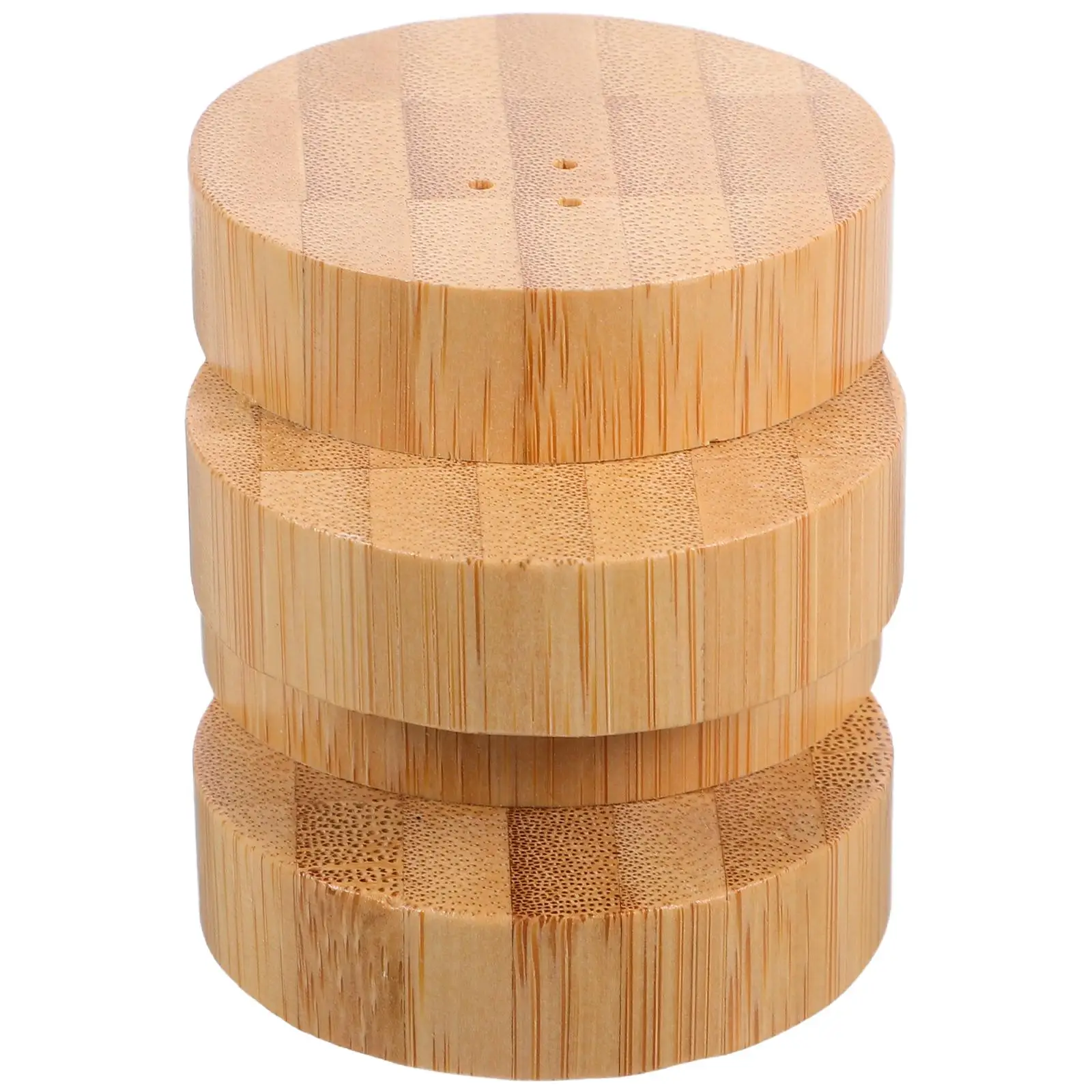 

Laminated Seasoning Jar Kitchen Condiment Containers Desktop Bamboo Empty Spice Jars