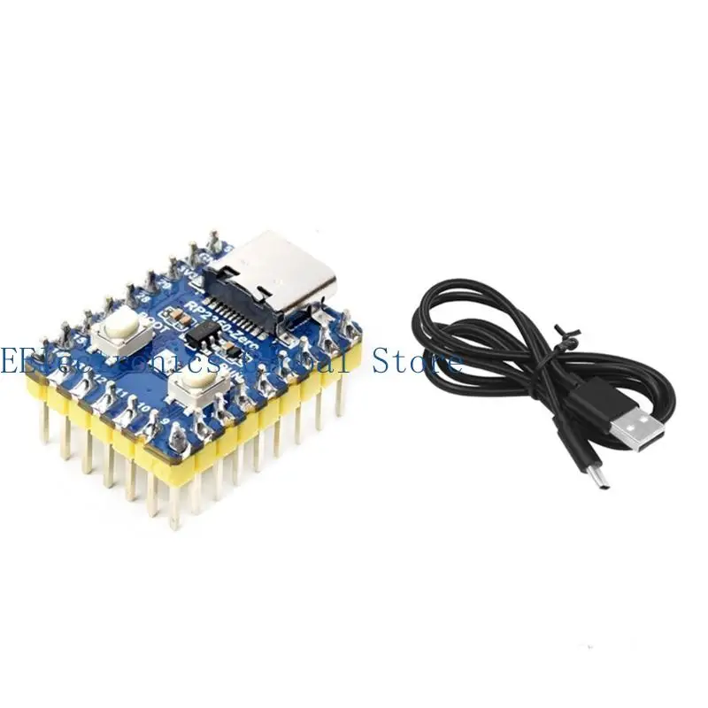 462B RP2350 Zero Two Core Embedded System Module With Mass Storage Recognition 4MB Flash Memory And Flexible PCB Integration