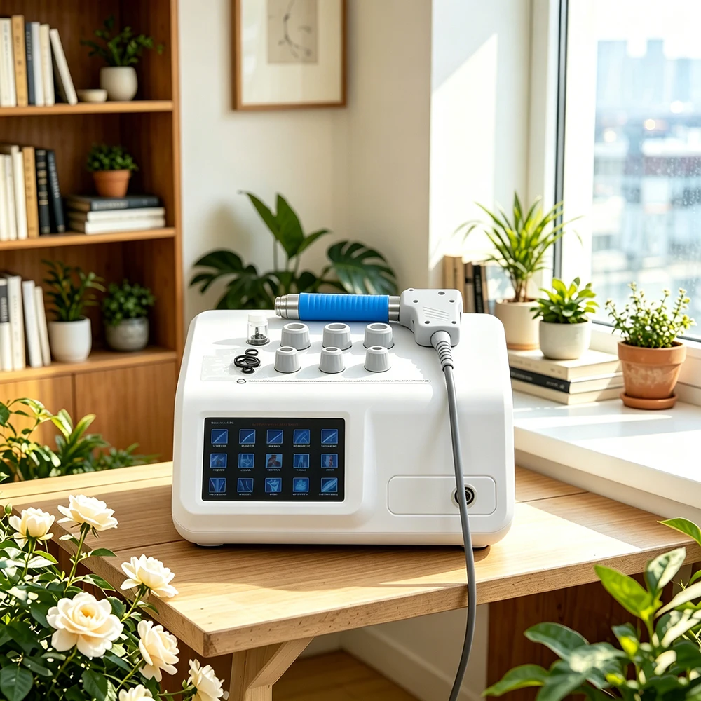 10Bar Pneumatic Shockwave Therapy Machine For ED Treatment Pain Relief Body Massager Professional Shock Wave Tennis Elbow