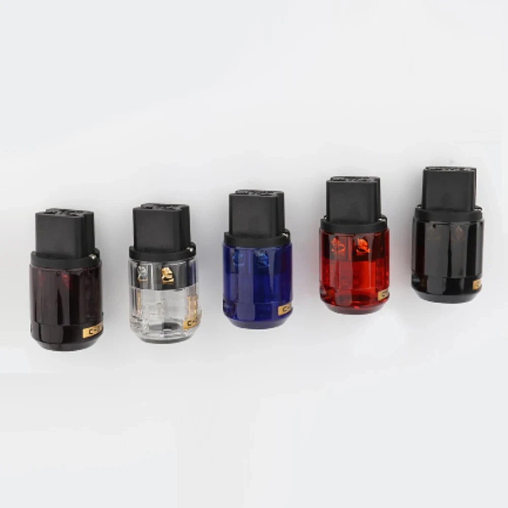 Hoge Kwaliteit Power Plug Power Connector Vergulde 20a C19 Iec Vrouwelijke Stekker Hifi Voedingskabel Diy Plug